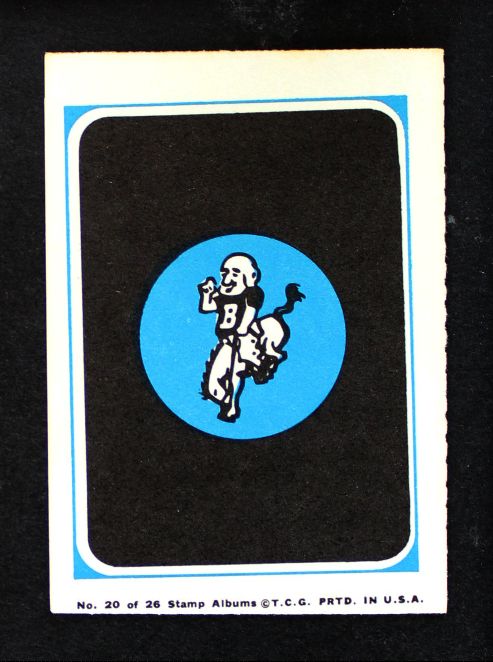 1969 Topps 4-in-1 Mini Card Album ALL Denver Broncos<br />F69A #7390951<br /><a class='button AddToCart' data-ajax='true' data-ajax-mode='replace' data-ajax-update='#cart-info' href='/AddToCart?itemId=@Model.Id&quantity=1&type=0'>Add To Cart</a>