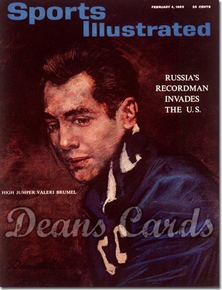 Sports Illustrated With Label Has Address Label on Front February 4 1963 - Valeri Brumel USSR Track<br />SPIL #4814470<br /><a class='button AddToCart' data-ajax='true' data-ajax-mode='replace' data-ajax-update='#cart-info' href='/AddToCart?itemId=@Model.Id&quantity=1&type=0'>Add To Cart</a>