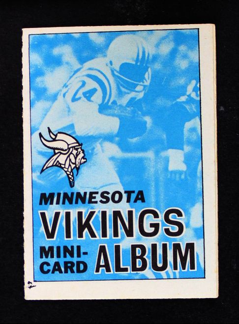 1969 Topps 4-in-1 Mini Card Album ALL Minnesota Vikings<br />F69A #7222593<br /><a class='button AddToCart' data-ajax='true' data-ajax-mode='replace' data-ajax-update='#cart-info' href='/AddToCart?itemId=@Model.Id&quantity=1&type=0'>Add To Cart</a>