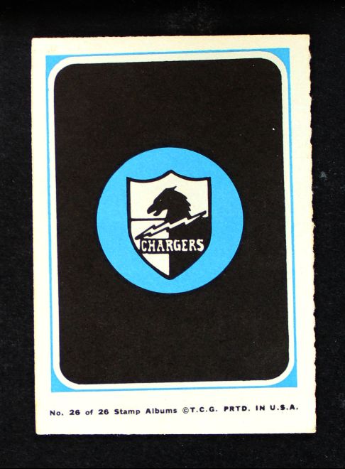 1969 Topps 4-in-1 Mini Card Album ALL San Diego Chargers<br />F69A #7222647<br /><a class='button AddToCart' data-ajax='true' data-ajax-mode='replace' data-ajax-update='#cart-info' href='/AddToCart?itemId=@Model.Id&quantity=1&type=0'>Add To Cart</a>
