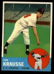 1963 Topps #104 Lew Krausse Front Thumbnail