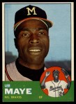 1963 Topps #109 Lee Maye Front Thumbnail