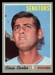 1970 Topps #487 Cisco Carlos Front Thumbnail