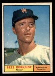 1961 Topps #507 Pete Burnside Front Thumbnail