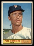 1961 Topps #507 Pete Burnside Front Thumbnail
