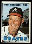 1967 Topps #199 Billy Hitchcock Front Thumbnail
