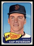 1965 Topps #512 Cap Peterson Front Thumbnail