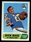 1968 Topps #2 Dick Bass Front Thumbnail