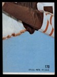 1968 Topps #170 Frank Emanuel Back Thumbnail