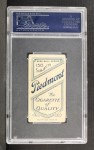 1909 T206 #91 BAT Fred Clarke Back Thumbnail