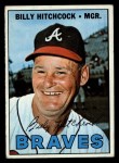 1967 Topps #199 Billy Hitchcock Front Thumbnail