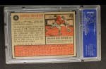 1962 Topps #45 Brooks Robinson Back Thumbnail
