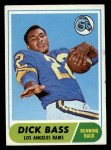 1968 Topps #2 Dick Bass Front Thumbnail