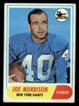 1968 Topps #211 Joe Morrison Front Thumbnail