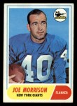 1968 Topps #211 Joe Morrison Front Thumbnail