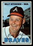 1967 Topps #199 Billy Hitchcock Front Thumbnail