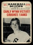 1961 Nu-Card Scoops #471 Early Wynn Front Thumbnail