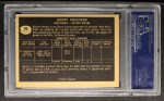 1967 Topps #99 Gerry Cheevers Back Thumbnail