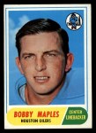 1968 Topps #16 Bobby Maples Front Thumbnail
