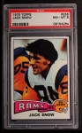 1975 Topps #258 Jack Snow Front Thumbnail