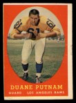 1958 Topps #55 Duane Putnam Front Thumbnail