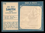 1961 Topps #73 Jim Ray Smith Back Thumbnail