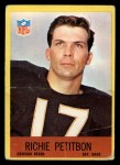 1967 Philadelphia #33 Richie Petitbon Front Thumbnail