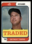 1974 Topps Traded #458 T Jim Ray Front Thumbnail