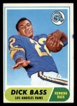 1968 Topps #2 Dick Bass Front Thumbnail