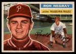 1956 Topps #7 Ron Negray Front Thumbnail
