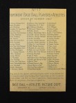 1910 T3 Turkey Red #17 Clark Griffith Back Thumbnail