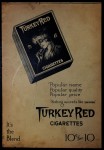 1910 T3 Turkey Red #123 Ira Thomas Back Thumbnail