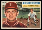 1956 Topps #7 Ron Negray Front Thumbnail
