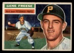 1956 Topps #46 Gene Freese Front Thumbnail