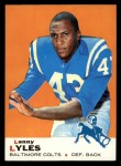 1969 Topps #72 Lenny Lyles Front Thumbnail