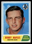 1968 Topps #16 Bobby Maples Front Thumbnail