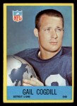 1967 Philadelphia #63 Gail Cogdill Front Thumbnail
