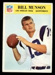 1966 Philadelphia #101 Bill Munson Front Thumbnail