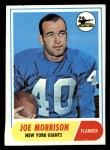 1968 Topps #211 Joe Morrison Front Thumbnail