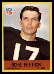 1967 Philadelphia #33 Richie Petitbon Front Thumbnail