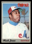 1970 Topps #38 Mack Jones Front Thumbnail