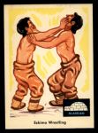 1959 Fleer Indian #73 Eskimo wrestling Front Thumbnail