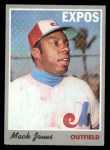 1970 Topps #38 Mack Jones Front Thumbnail