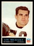 1965 Philadelphia #7 Lou Michaels Front Thumbnail