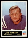1965 Philadelphia #190 Jim Martin Front Thumbnail