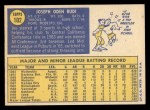 1970 Topps #102 Joe Rudi Back Thumbnail