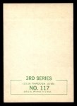 1964 Topps Beatles Black and White #117 Paul Mccartney Back Thumbnail