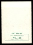 1964 Topps Beatles Black and White #135 John Lennon Back Thumbnail