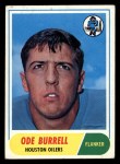 1968 Topps #146 Ode Burrell Front Thumbnail