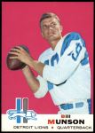 1969 Topps #11 Bill Munson Front Thumbnail